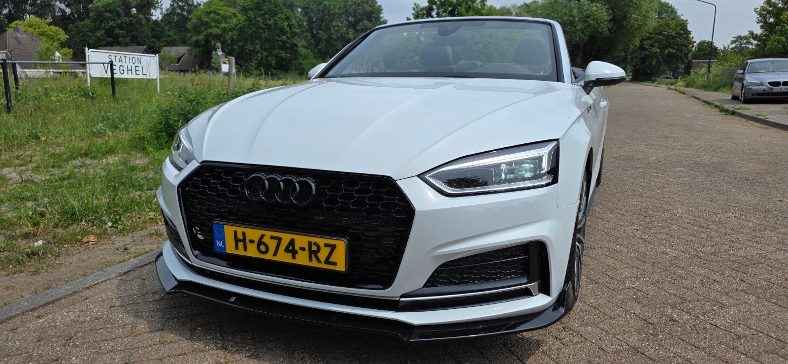 Audi A5 2.0 Tfsi Mhev 190pk S Tronic 2020 Wit, Auto's, Audi, 4 stoelen, Wit, Origineel Nederlands, Bedrijf